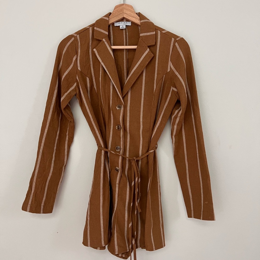 Gorgeous pinstripe romper